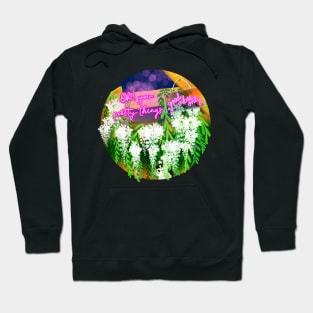 Good vibes only neon signs Hoodie